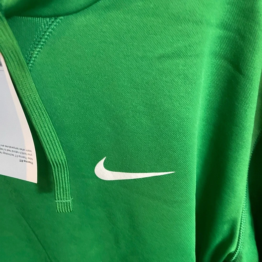 Nike X-Large Green Therma-fit Pullover Hoodie - Picture 4 of 4